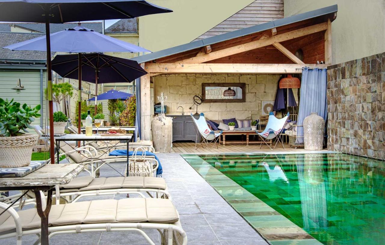 La Marine De Loire Hotel & Spa Монсоро Екстериор снимка